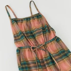 Out From Under Plaid Jumpsuit